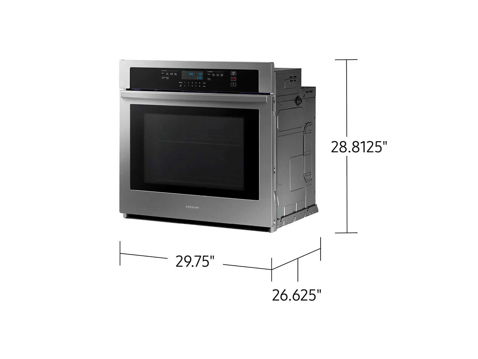 Samsung NV51T5511SS 30" Single Wall Oven 3