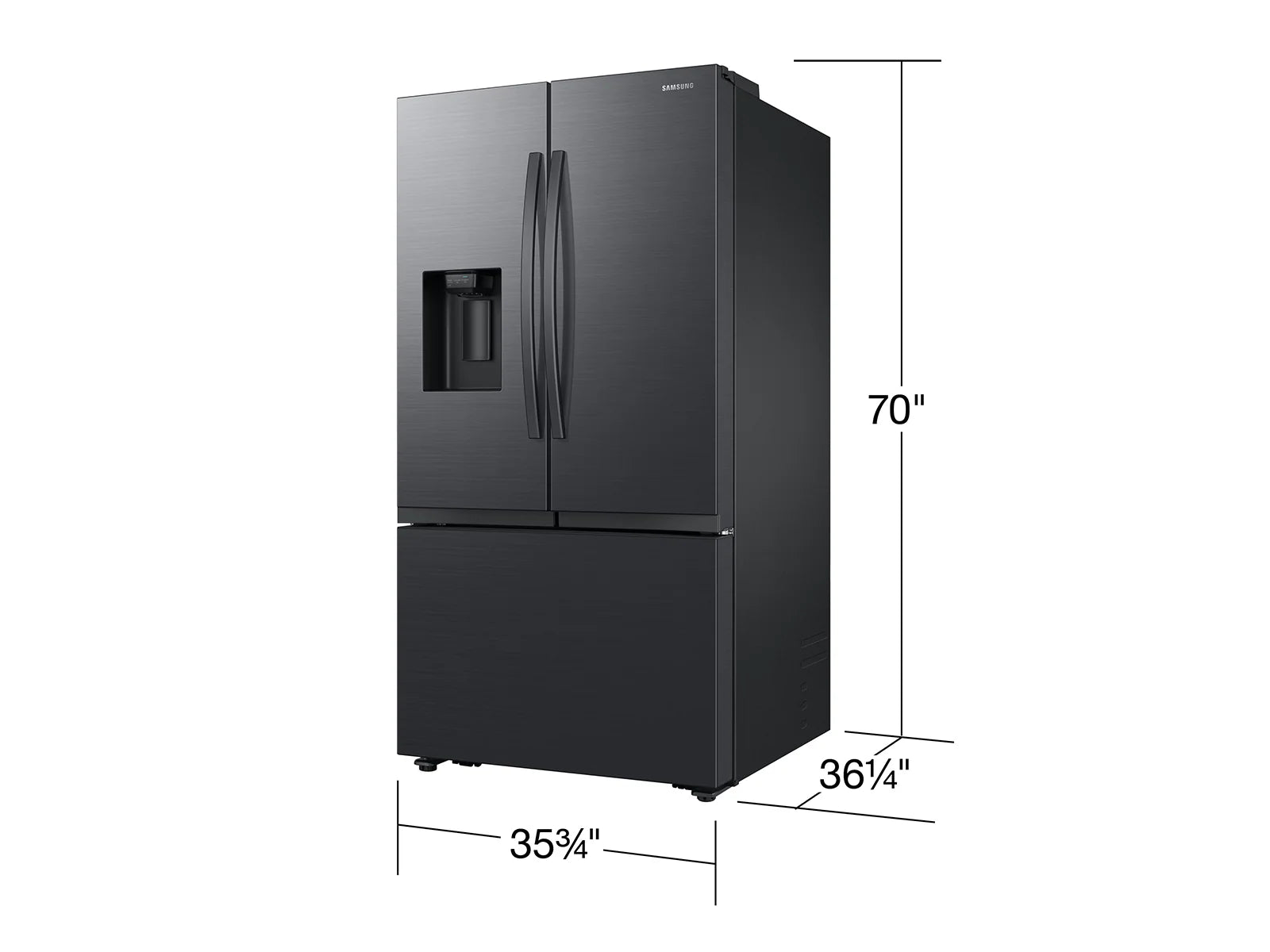 Samsung RF32CG5400MTAA 31 cu. ft. 3-door French door refrigerator