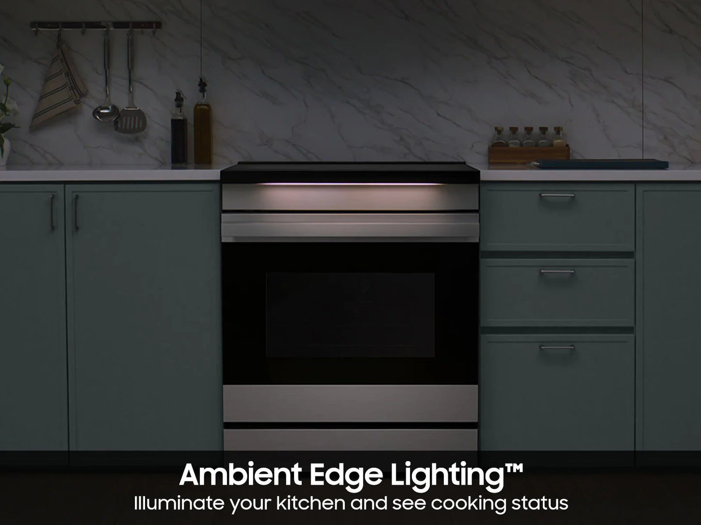 Samsung NSI6DG9500SRAA Bespoke 30-inch Slide-In Induction Range