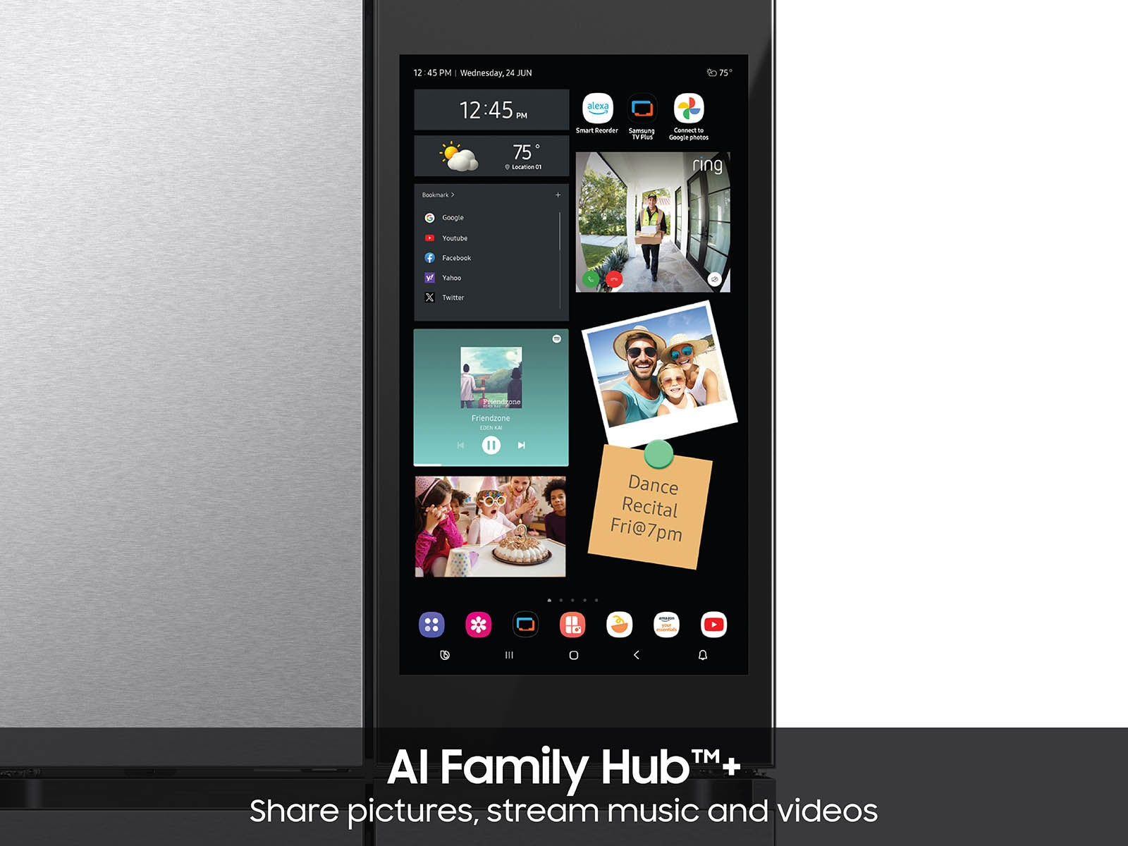 RF29DB9900QDAA	SAMSUNG BESPOKE 29 Cu. Ft. QD Ref S/S 7