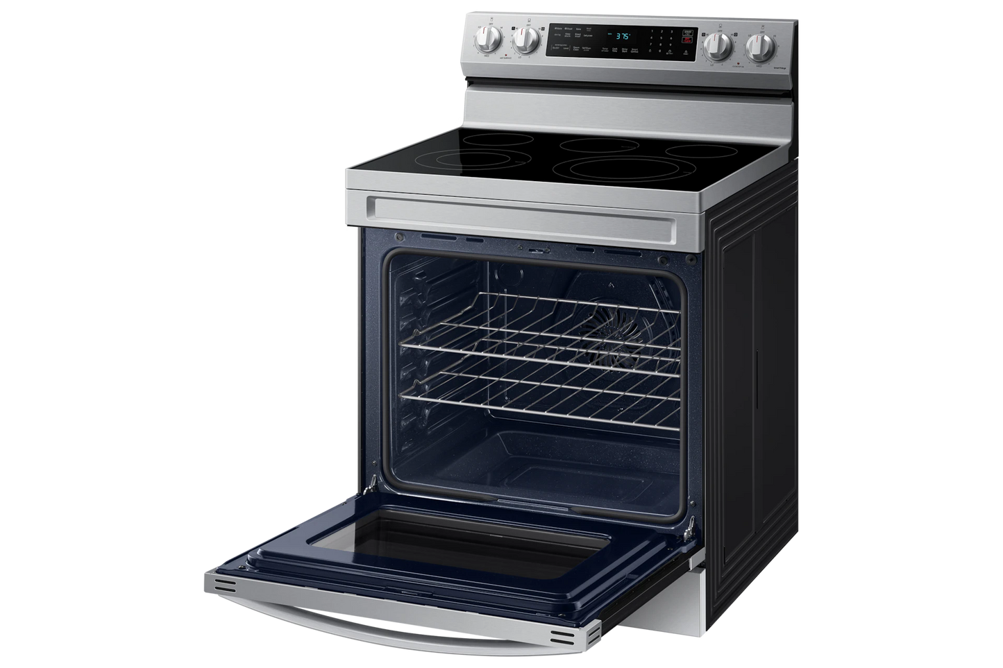 Samsung NE63D6511SR 6.3 cu. ft. Smart Freestanding Electric Range – Stainless Steel