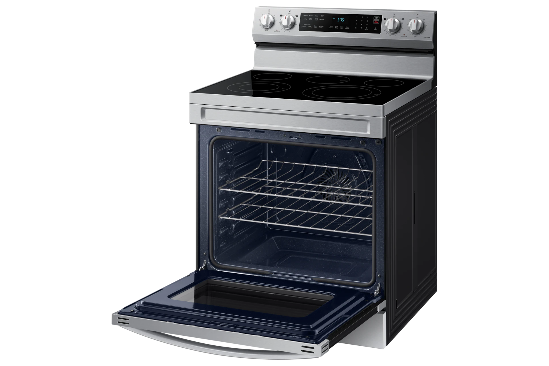 Samsung NE63D6511SR 6.3 cu. ft. Smart Freestanding Electric Range – Stainless Steel 4