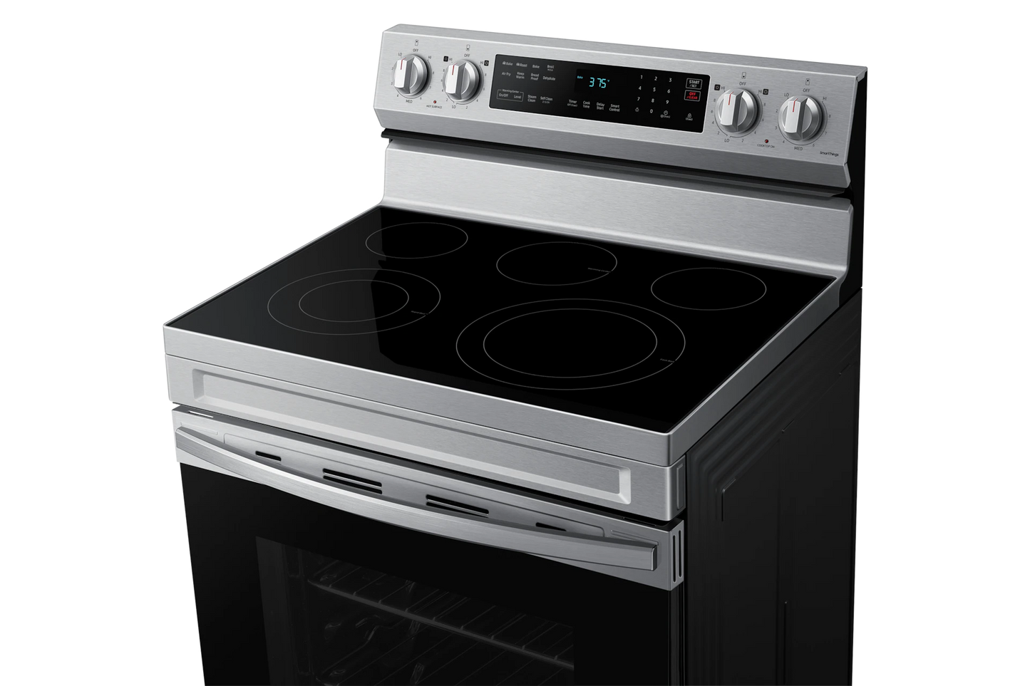 Samsung NE63D6511SR 6.3 cu. ft. Smart Freestanding Electric Range – Stainless Steel