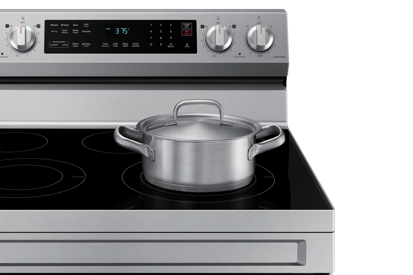 Samsung NE63D6511SR 6.3 cu. ft. Smart Freestanding Electric Range – Stainless Steel