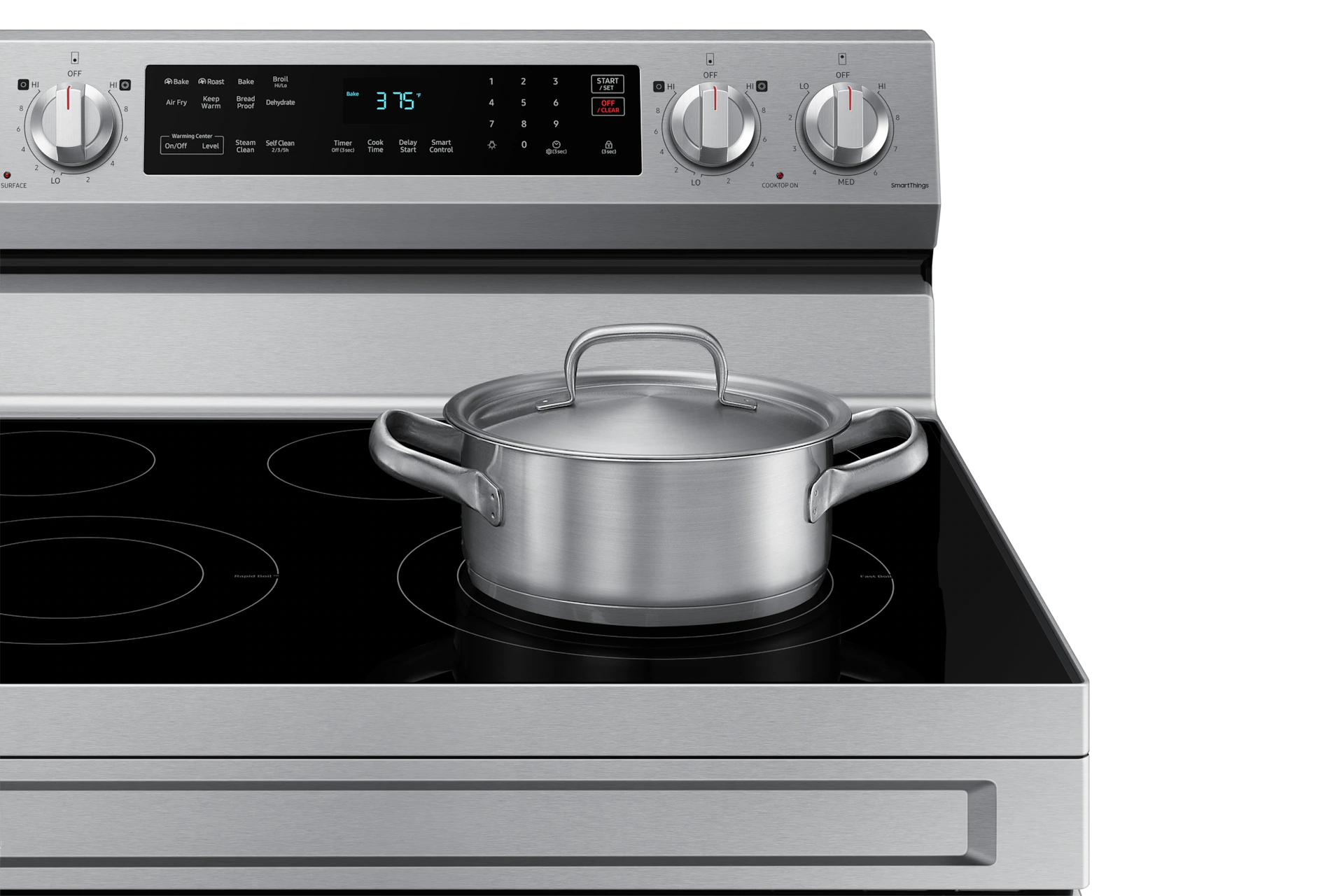 Samsung NE63D6511SR 6.3 cu. ft. Smart Freestanding Electric Range – Stainless Steel 9