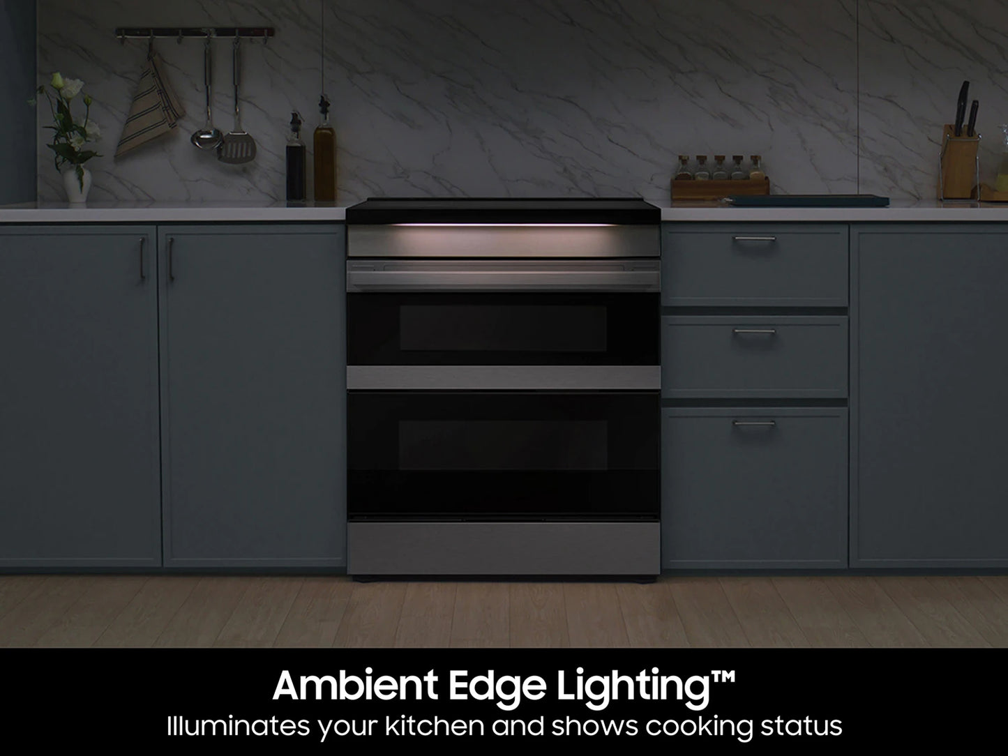 Samsung NSI6DG9550SRAA Bespoke 30-inch Slide-In Induction Range