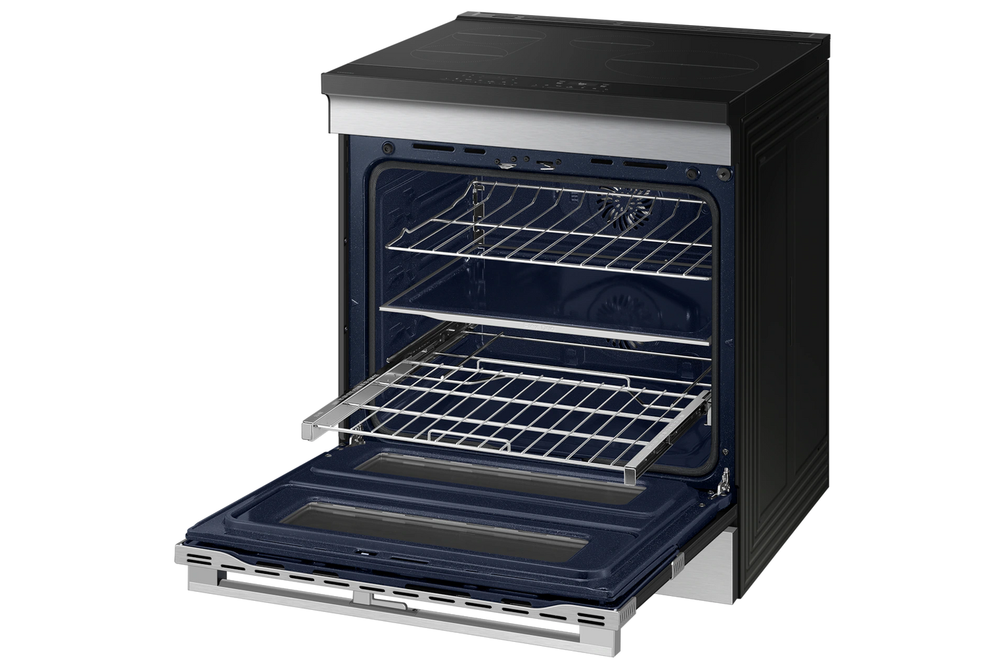 Samsung NSI6DG9550SRAA Bespoke 30-inch Slide-In Induction Range