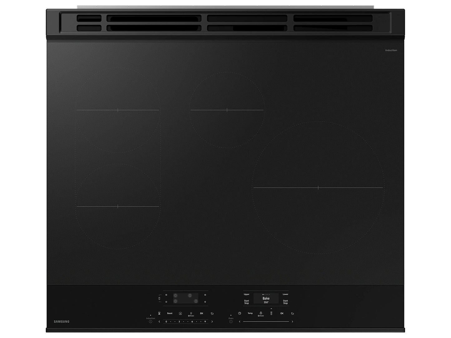 Samsung NSI6DG9550SRAA Bespoke 30-inch Slide-In Induction Range