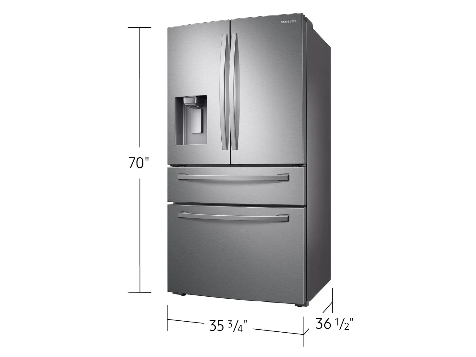 Samsung RF28R7351SR  28 Cu. Ft. 4-Door French Door Refrigerator