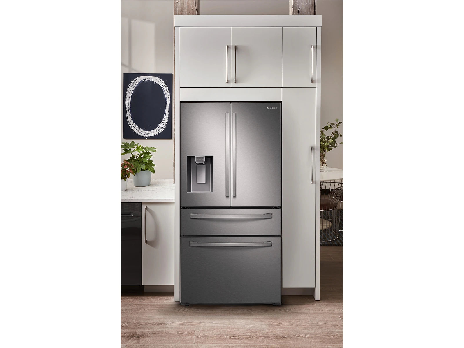Samsung RF28R7351SR  28 Cu. Ft. 4-Door French Door Refrigerator 4