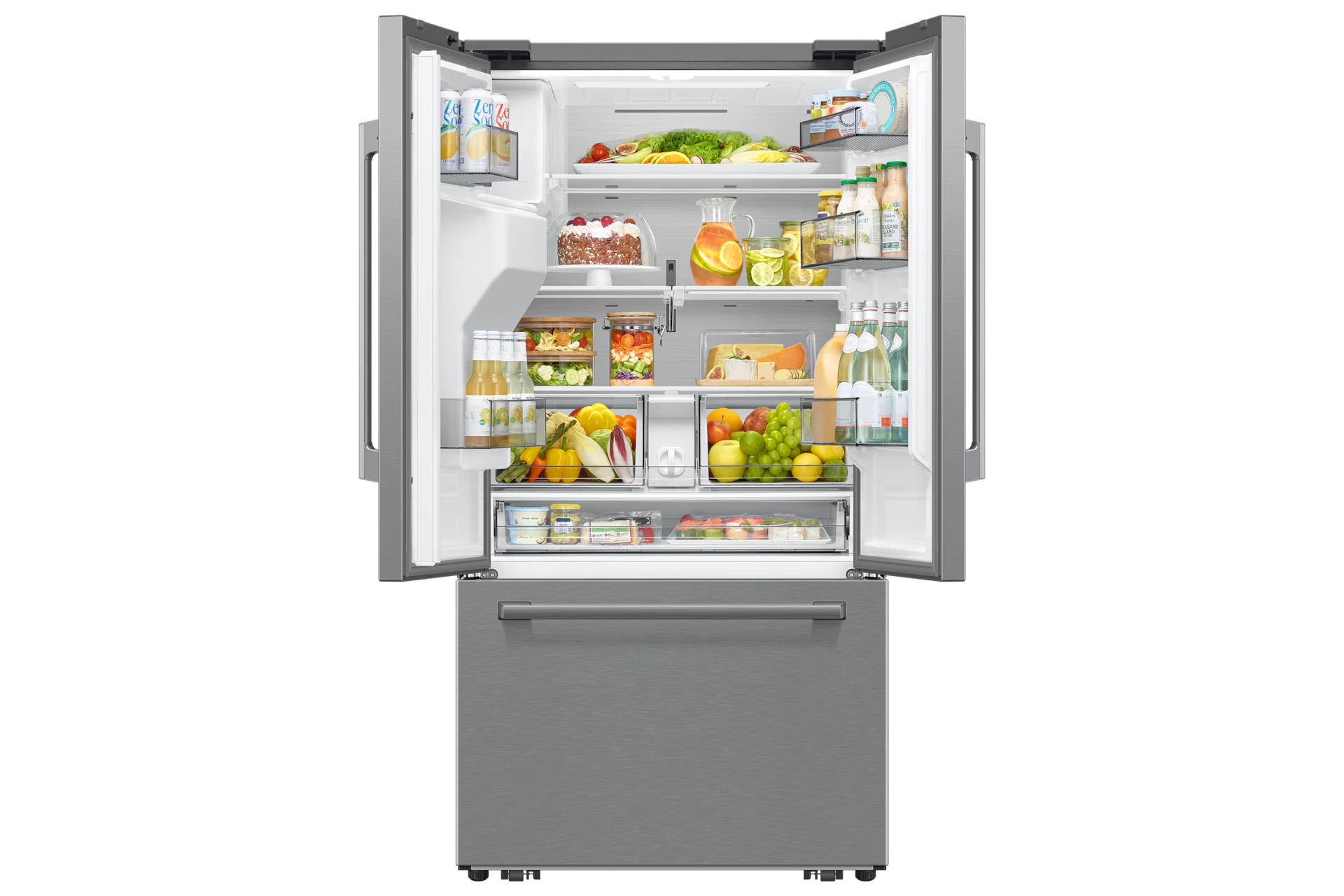Samsung RF70H30GERAA Bespoke AI French Door Refrigerator 10