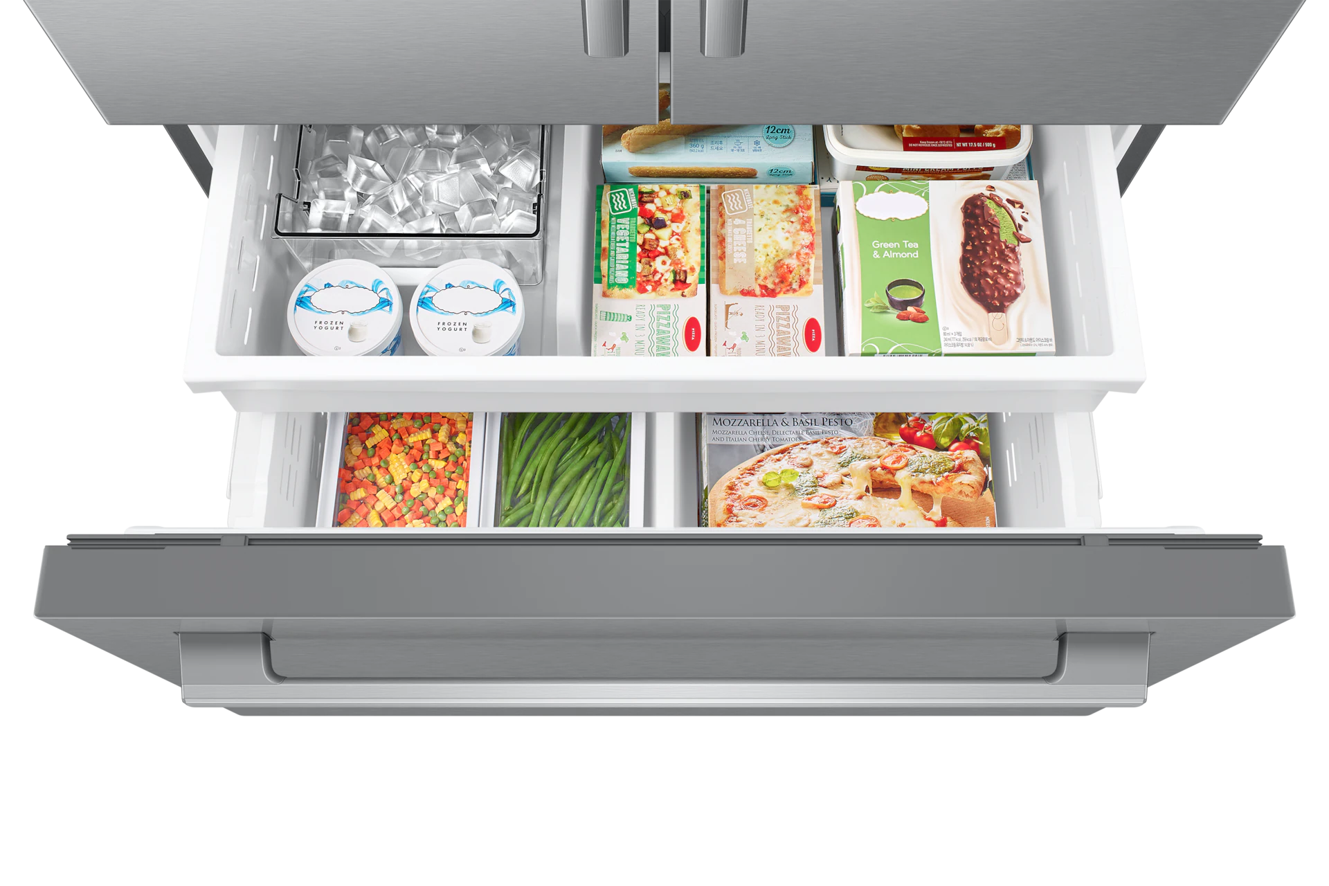 Samsung RF70H30HERAA Bespoke AI French Door Refrigerator