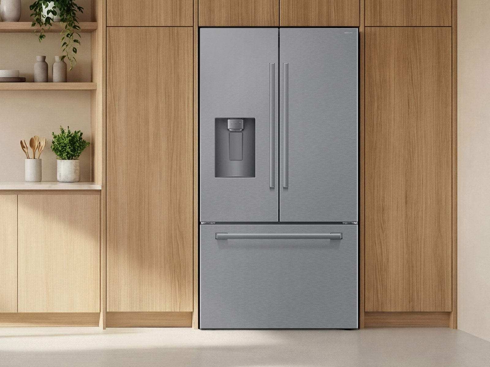 Samsung RF70H30GERAA Bespoke AI French Door Refrigerator 4