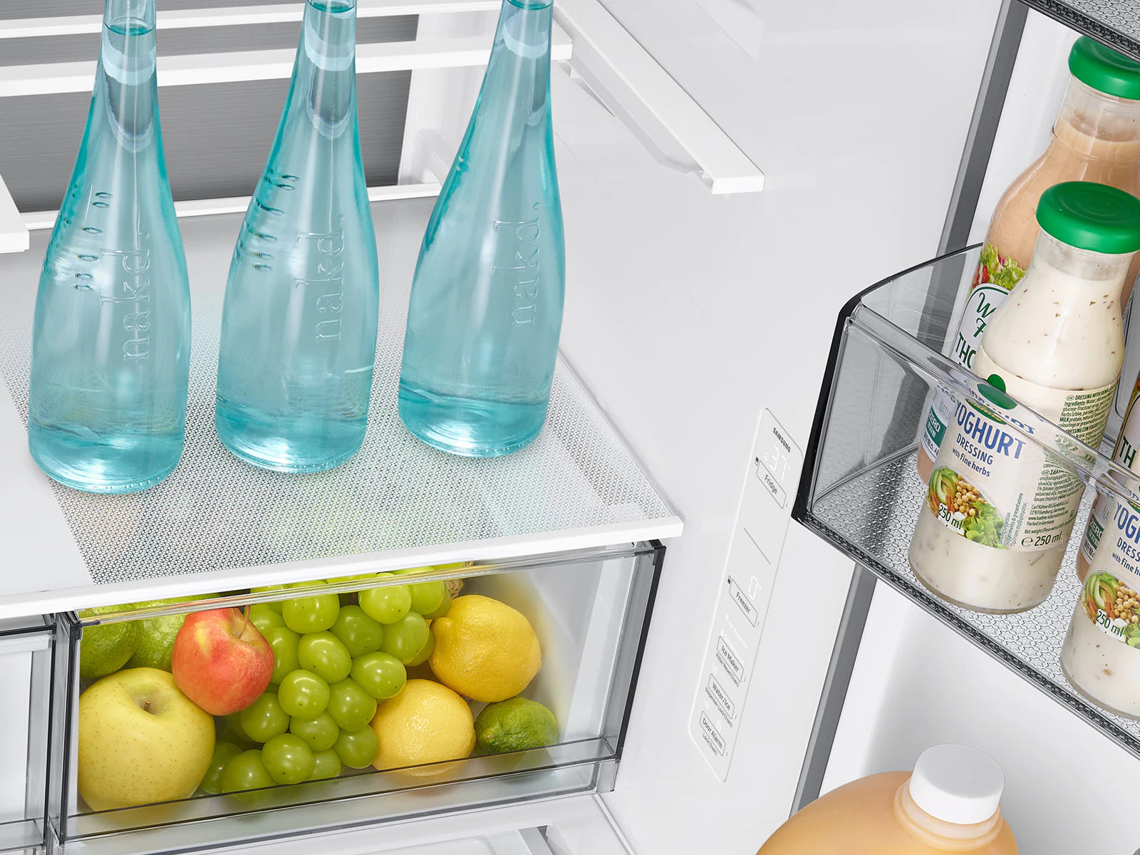 Samsung RF70F29DERAA Bespoke AI 29 cu. ft. 4-door French door refrigerator 11