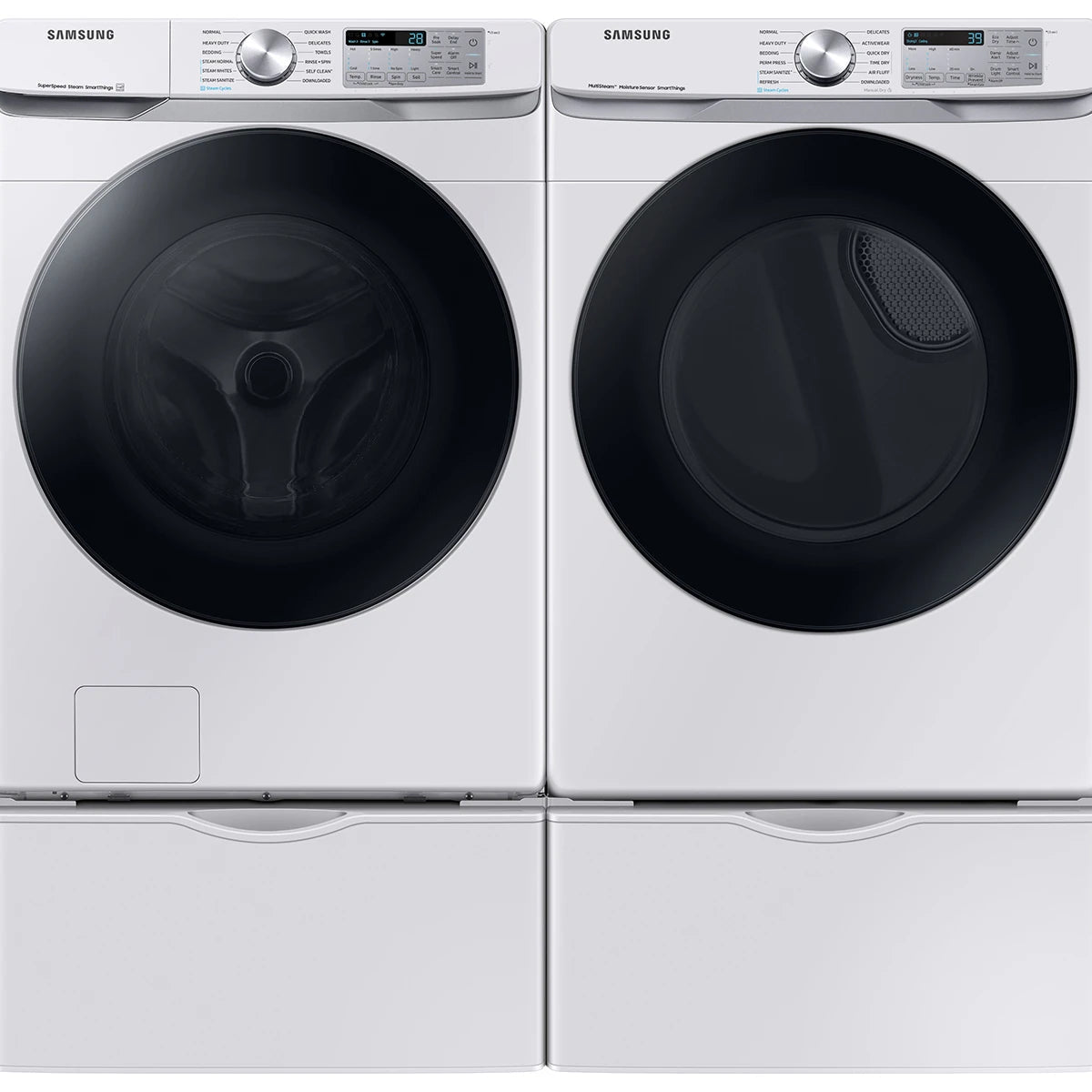 Samsung Front Load washer and dryer 4.5